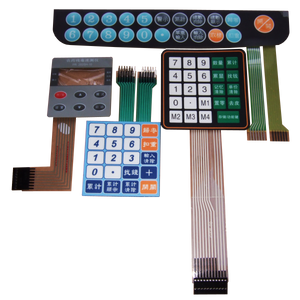 weighing scale membrane switch